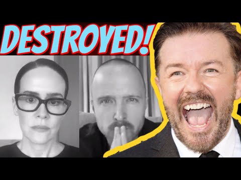 Ricky Gervais SLAMS Celebrities for CRINGE 'I Take Responsibility' Video!