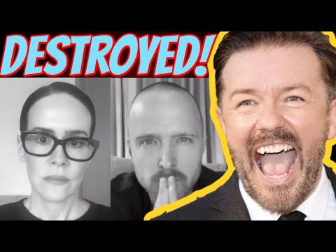 Ricky Gervais SLAMS Celebrities for CRINGE 'I Take Responsibility' Video!