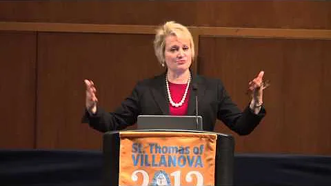 2012 St. Thomas of Villanova Lecture - Susan Dentzer