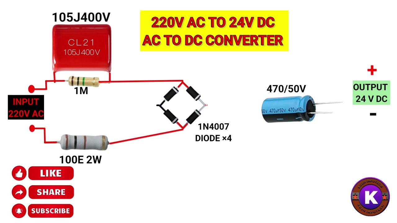 220v ac to 24 v dc ⚡ac to dc converter 