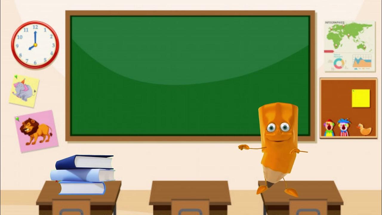 BACK TO SCHOOL - Animated SCREEN background Education - [FREE DOWNLOAD