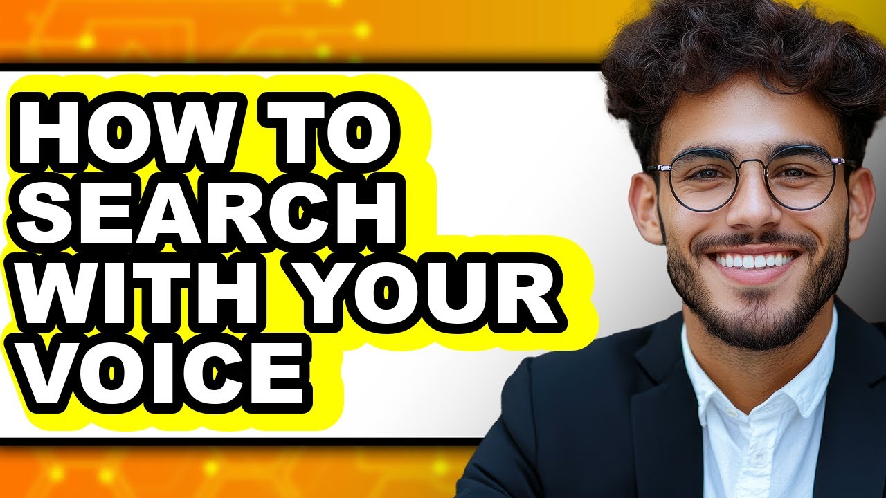How to Search with Your Voice - Step by Step - YouTube