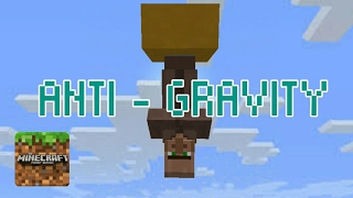 MCPE COMMANDS : ANTI - GRAVITY TRICK