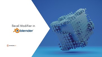 What is Bevel Modifier in Blender 3.0? | Blender Tutorial Series
