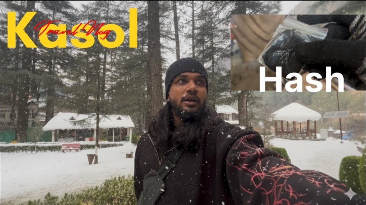 Kasol Trying HASH BROWNIE Himachal’s Hidden Gem parvati valley party’s P.O.P night party hash party 
