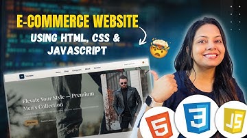 I Built a Full E-Commerce Website in MINUTES Using AI + HTML CSS JS 🤯
