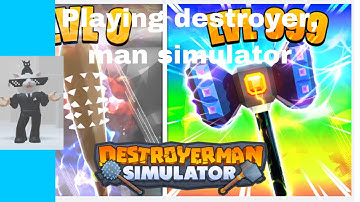 PLAYING Destroyerman simulator!!