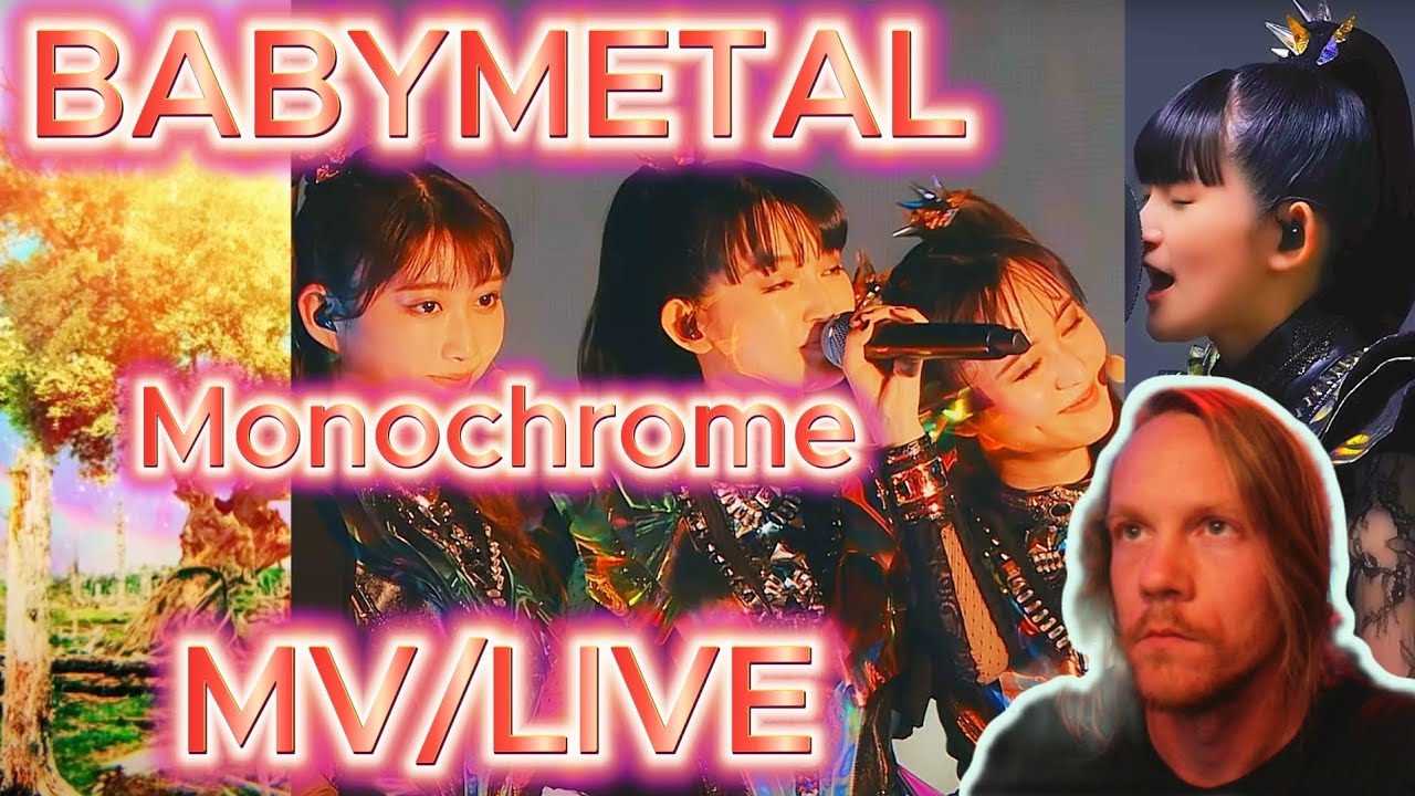 ABSOLUTELY AMAZING!!! @BABYMETAL - Monochrome [Music Video / LIVE] (Singer Reacts)
