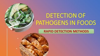 DETECTION OF PATHOGENS IN FOOD - RAPID DETECTION METHODS - PART -2 - FOOD MICROBIOLOGY