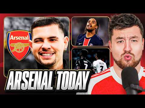 Into END GAME for Bruno G! Barcola AVAILABLE! Vini Jr wants to STAY! Arsenal Today