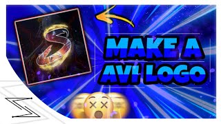 How to Make a amazing AVI logo | using PS touch