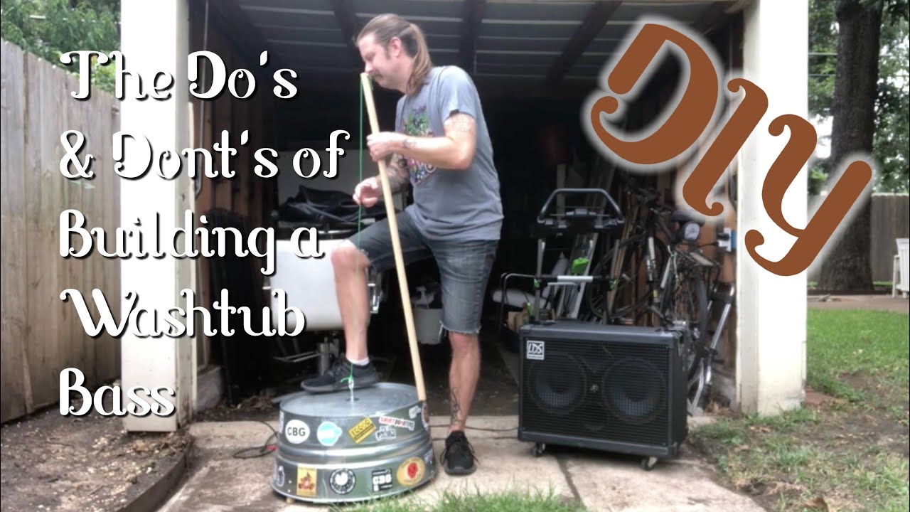 Lessons Learned From My First Washtub Bass Build