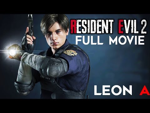 RESIDENT EVIL 2 REMAKE All Cutscenes (LEON STORY) Game Movie 1080p 60FPS