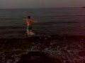 Andy goes in the sea at 0510am