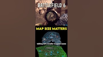 Battlefield 6 MAP Size Too Small? #shorts #battlefield6 #gaming