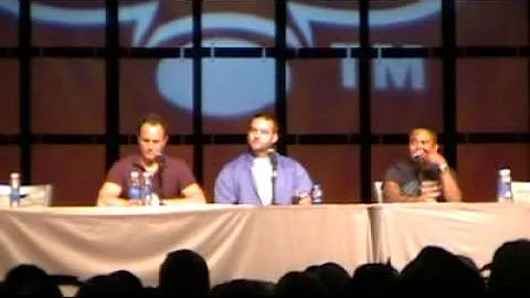 Phoenix comicon panel David Yost Austin St. John Walter Jones 5/7