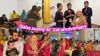 Our 1st wedding Anniversary vlog | 1 year of #sabasunnykishaadi | Alhamdulillah🤲🏽Ma sha Allah