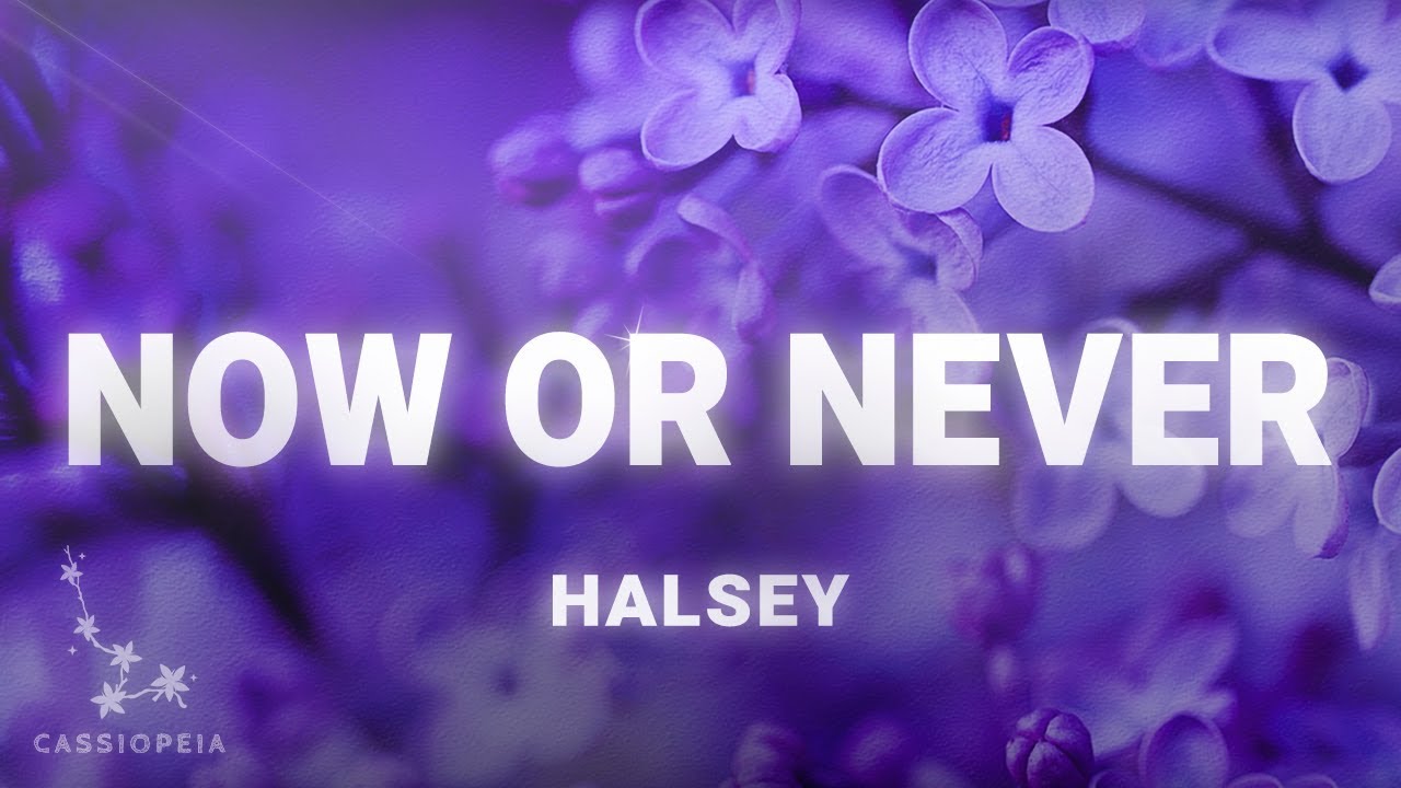 Halsey   Now Or Never Lyrics