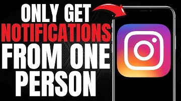 Get Notifications from ONLY ONE PERSON on Instagram! (EASY GUIDE) [2025]