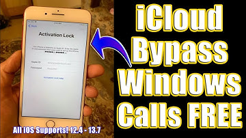 iCloud Bypass Full Fix Calls/DATA FREE [Windows] | September 2020