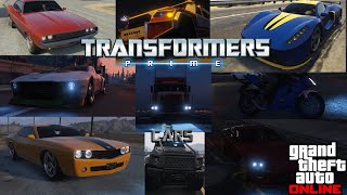 Transformers Cars in GTA Online - Transformers Prime Vehicle