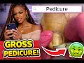 Pedicure | Nail Cleaning #FootCare #nails  #Pedicure #footsoak #pedicure