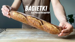 Bagietki francuskie - przepis krok po kroku dla początkujących