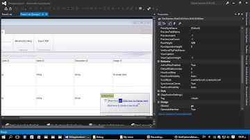 003 001 DataGrid - Properties - AllowPixelScrolling