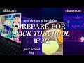 PREPARE FOR BACK TO SCHOOL W ME🧖🏾♀️🎀 | BREAK IS OVER 🥲