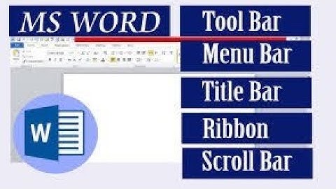 Difference between toolbar and menu bar
