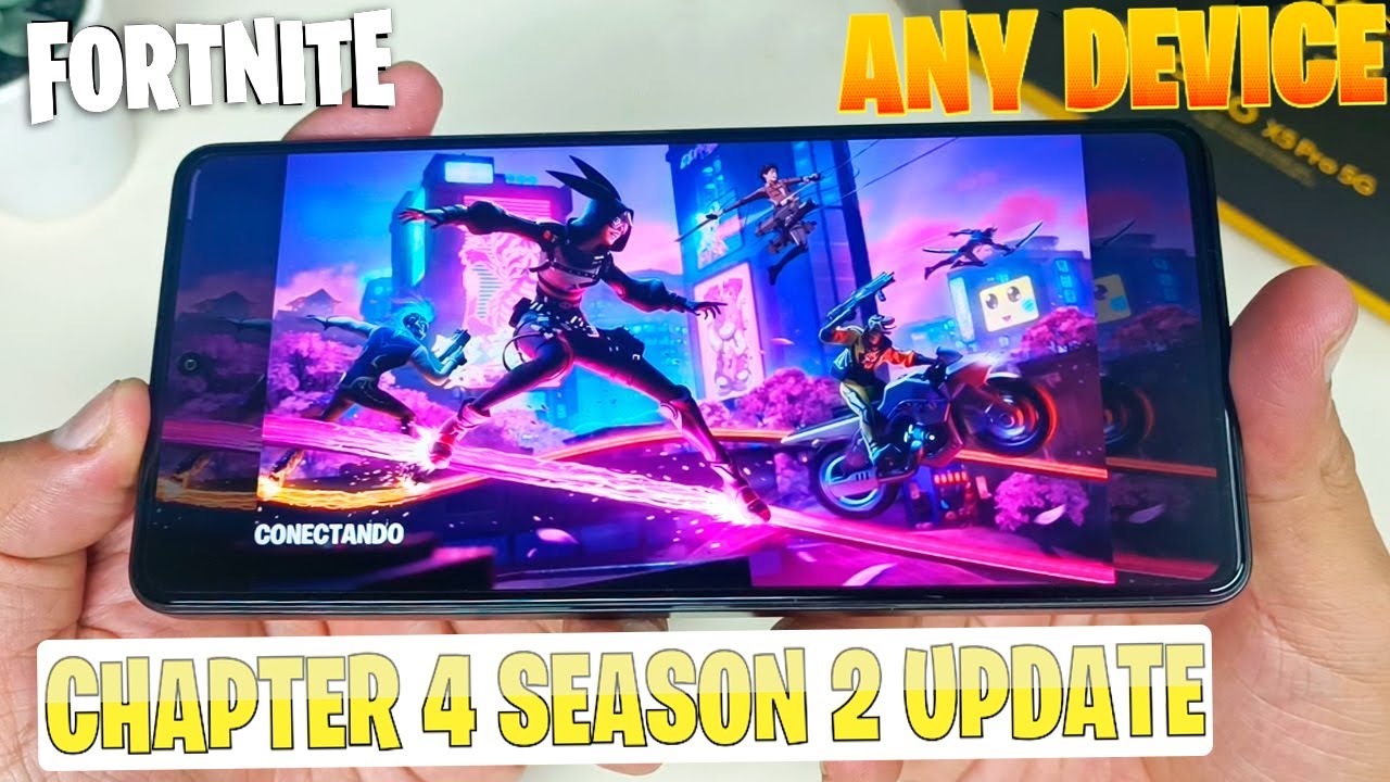 Download Fortnite Latest Update v24.00 For Android Chapter 4 Season