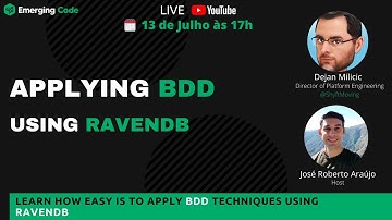 Applying BDD techniques using Ravendb