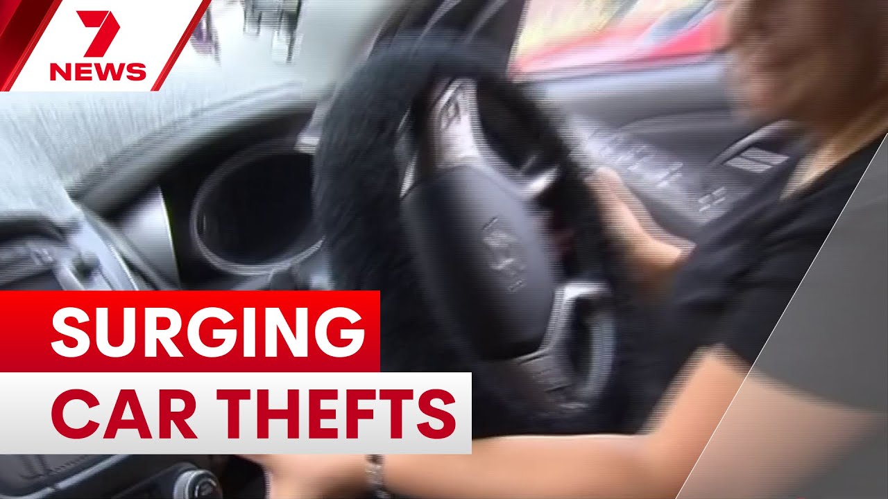 The rise in car theft across Victoria | 7NEWS