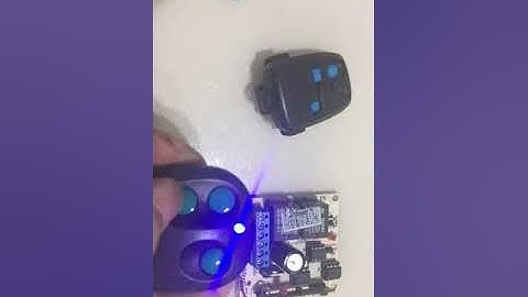 How to add a replacement remote for Peccinin 433 92mhz
