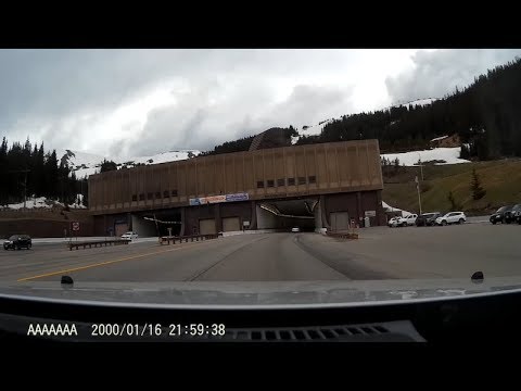 Drive Through the Eisenhower Tunnel | I-70 Colorado - YouTube