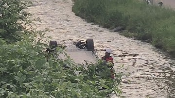 Man whose car crash appeared over social media, wants the person who hit him- caught