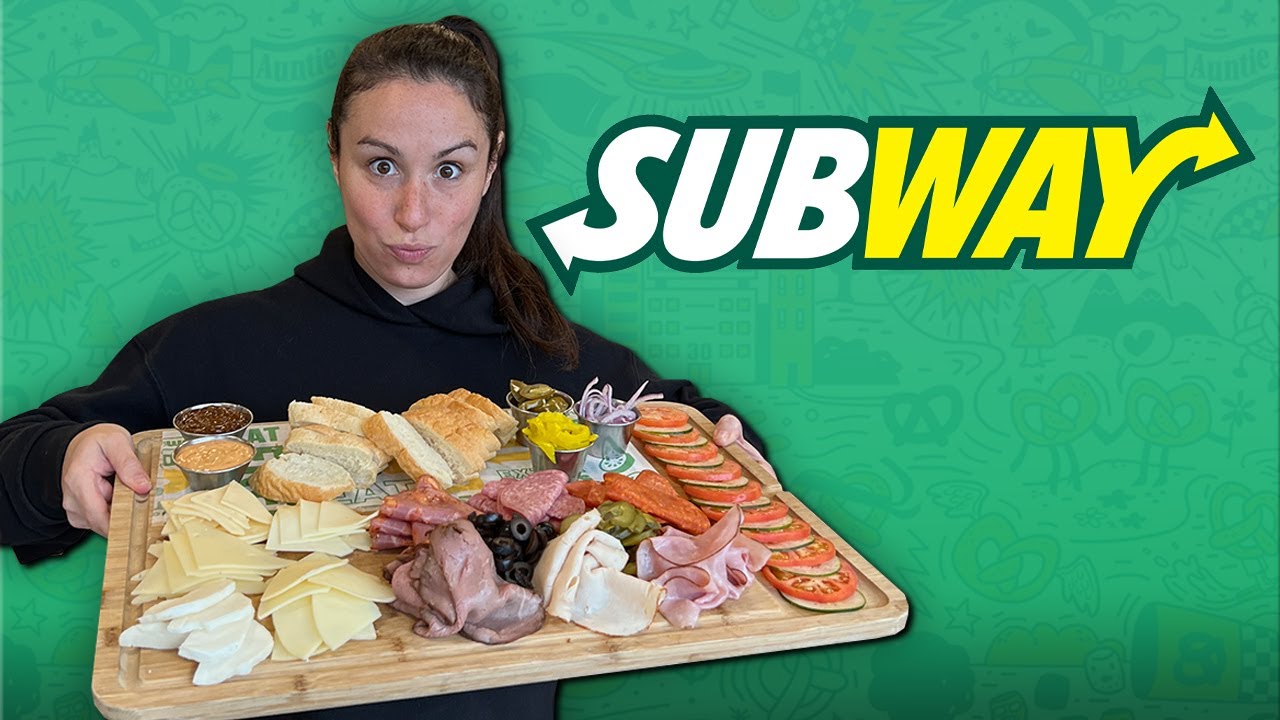 How You Can Subway Charcuterie (Meat & Cheese Board) | HellthyJunkFood