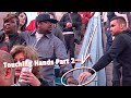 Touching hands on escalator prank  part 2