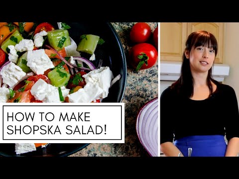 Video: Cocinar Ensalada Italiana Shopska