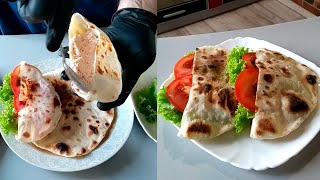 Да кто его знал что это такая вкуснятина получится! Пита с очень вкусной начинкой!