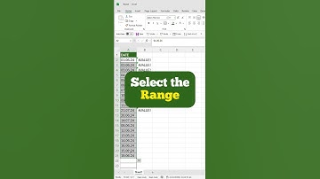 Quick Fix for Wrong Date Format in Excel | Convert Dots to Hyphens in Seconds! #excelhacks #excel