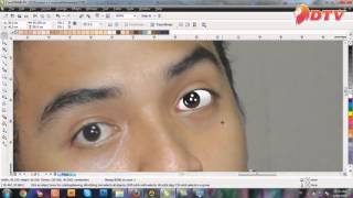 Tutorial Vector Corel Draw: Menggambar Wajah Jadi Kartun Part I