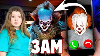 DO NOT Call PENNYWISE at 3AM!  (TIKTOK Made Me Call Pennywise)