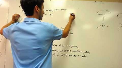 Geometry Lesson 4: Postulates and Theorems About Points; Lines and Planes