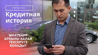 Кредит береді ма жоқ па? Whatsapp арқылы тексеру, толық ақпарат