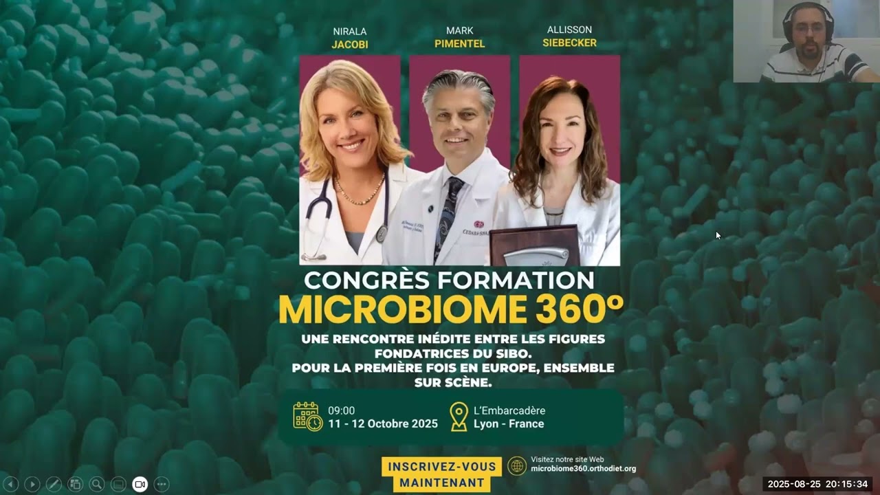 Table ronde   Troubles du microbiote   Focus sur SIBO IMO ISO   Microbiome 360°
