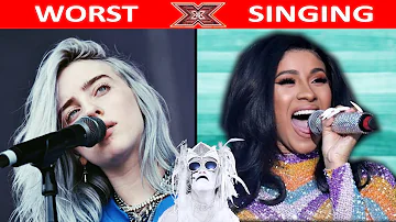 Worst LIVE Singing Performances (Billie Eilish, Cardi B, & MORE)