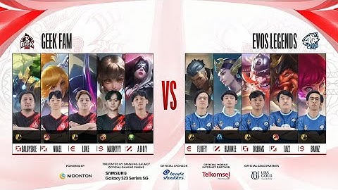 GEEK vs EVOS - Game 3 - MPL ID S12 | Regular Season Day 2 Week 2 | English