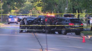 Woman dead, children seriously injured in Elmhurst head-on crash