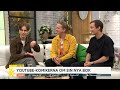 Humortrion IJWTBC ger ut bok — &quot;Skapad genom improvisation&quot; | Nyhetsmorgon | TV4 &amp; TV4 Play